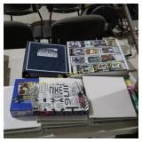 GROUP OF ASSTD SPORTS CARDS.