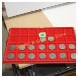 GROUP OF 16 EISENHOWER DOLLARS.