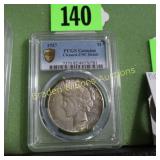 PCGS GRADED GENUINE CLEANED UNC DETAILS