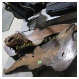 GROUP OF FINISHED WOOD PIECES ETC.