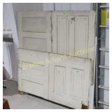 VINTAGE HEADBOARD AND FOOTBOARD FOR