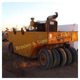 USED INGRAM RUBBER TIRE ROLLER