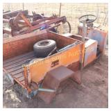 USED CUSHMAN 3 WHEEL CART. NEEDS WORK.