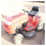 USED HUSKEE 42" RIDING LAWNMOWER.