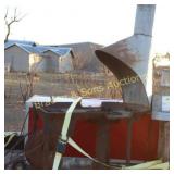 CUSTOM BUILT 32"X72" FORGE WITH ELECTRIC BLOWER