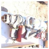 GROUP OF 6 USED AIR TOOLS