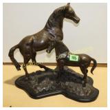 VINTAGE 16" BRONZE STAUTE