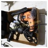 GROUP OF ASSORTED POWER TOOLS IN WORKING ORDER