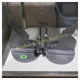 GROUP OF 2 CUSTOM MADE 11" BOOK ENDS