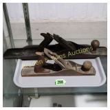 GROUP OF 2 ANTIQUE STANLEY WOOD PLANES