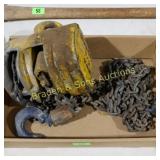 USED HALF TON CHAIN HOIST
