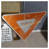 GROUP OF ASSORTED SIGNS, ETC.