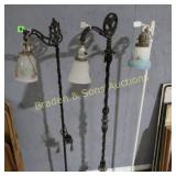 GROUP OF 3 VINTAGE FLOOR LAMPS