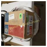 NEW GE 125 AMP BREAKER BOX & PARTIAL ROLL