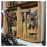 GROUP OF 2 BOXES OF ASSORTED HAND TOOLS, ETC