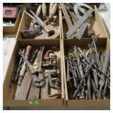 GROUP OF 4 BOXES OF ASSORTED TOOLS, ETC.