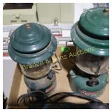 GROUP OF 2 USED COLEMAN LANTERNS