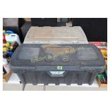 GROUP OF 2 STORAGE CONTAINERS.