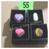 GROUP OF 4 LADIES DESIGNER RINGS