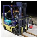 USED KOMATSU 15 PROPANE FORKLIFT IN