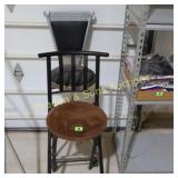 GROUP OF 2 USED STOOLS.