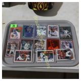 GROUP OF ASSTD SPORTS CARDS.