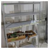 USED 72" X 42" METAL SHELF.