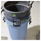 GROUP OF 3 USED TRASH CANS.