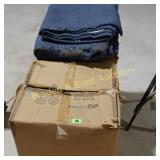 GROUP OF USED PACKING QUILTS.