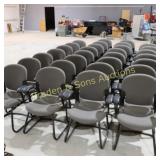 GROUP OF 30 OFFICE CHAIRS.