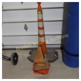 GROUP OF ASSTD ROAD CONES.