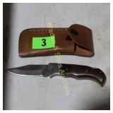 CUSTOM MADE 7" DAMASCUS STEEL FOLDING POCKET