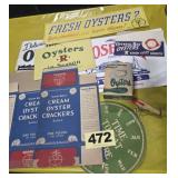 Oyster Advertising & Related Items/Signs