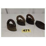 (4) Sad Irons