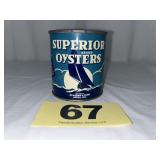 Superior Brand 1 Pt Oyster Can,