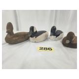 (4) Bufflehead Decoys