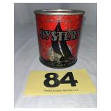 W.C. Dean & Co. 1 Pt Oyster Can, Wingate, MD