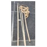 (2) Boat Hooks, (2) Crab Nets