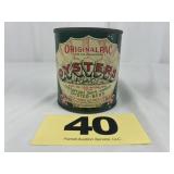 Original Pac 1 Pt Oyster Can,