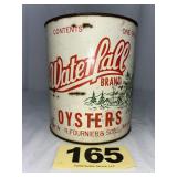 Waterfall Brand 1 Gal Oysters Can,