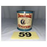 Daufuski 1 Pt Oyster Can,