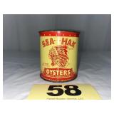 Sea Hak 1 Pt Oyster Can,