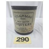 Tilghman Brand 1 Gal Salt Water Oysters Can,