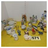 Asmt of Figurines, Mugs, Glassware