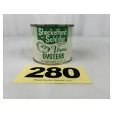 Shackelford-Schlifer 12 Oz. Oysters Can,