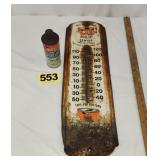 Woolsey Thermometer Frame & Solvent Can #719