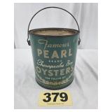 Pearl Brand 1 Gal Bail Oysters Can,
