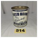 Ticco Brand 1 Gal Clams Can,