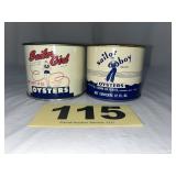 12 Oz. Sailor Boy & Sailor Girl Oysters Can,