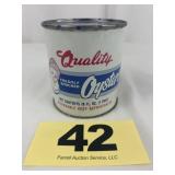 Owens & Blake 1 Pt Oyster Can,